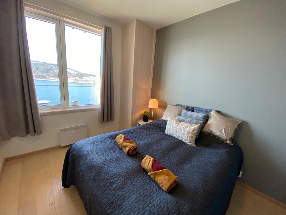 Mjos Tower Suite - Lovely Lake View Brumunddal Eksteriør bilde